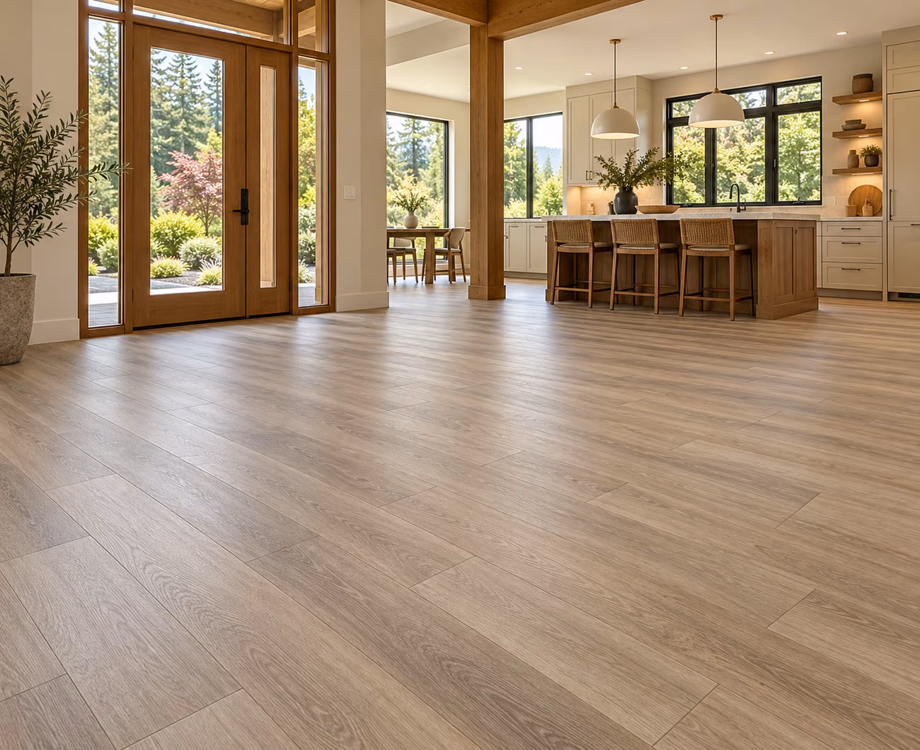 Vinyl Plank Flooring Installation in Woodinville, WA