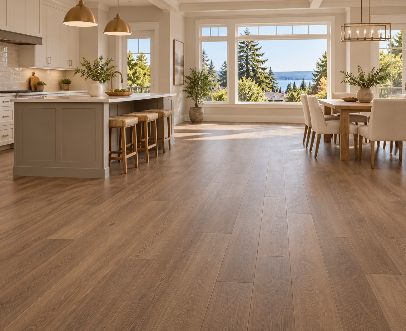 Vinyl Plank Flooring Installation in Kirkland, WA