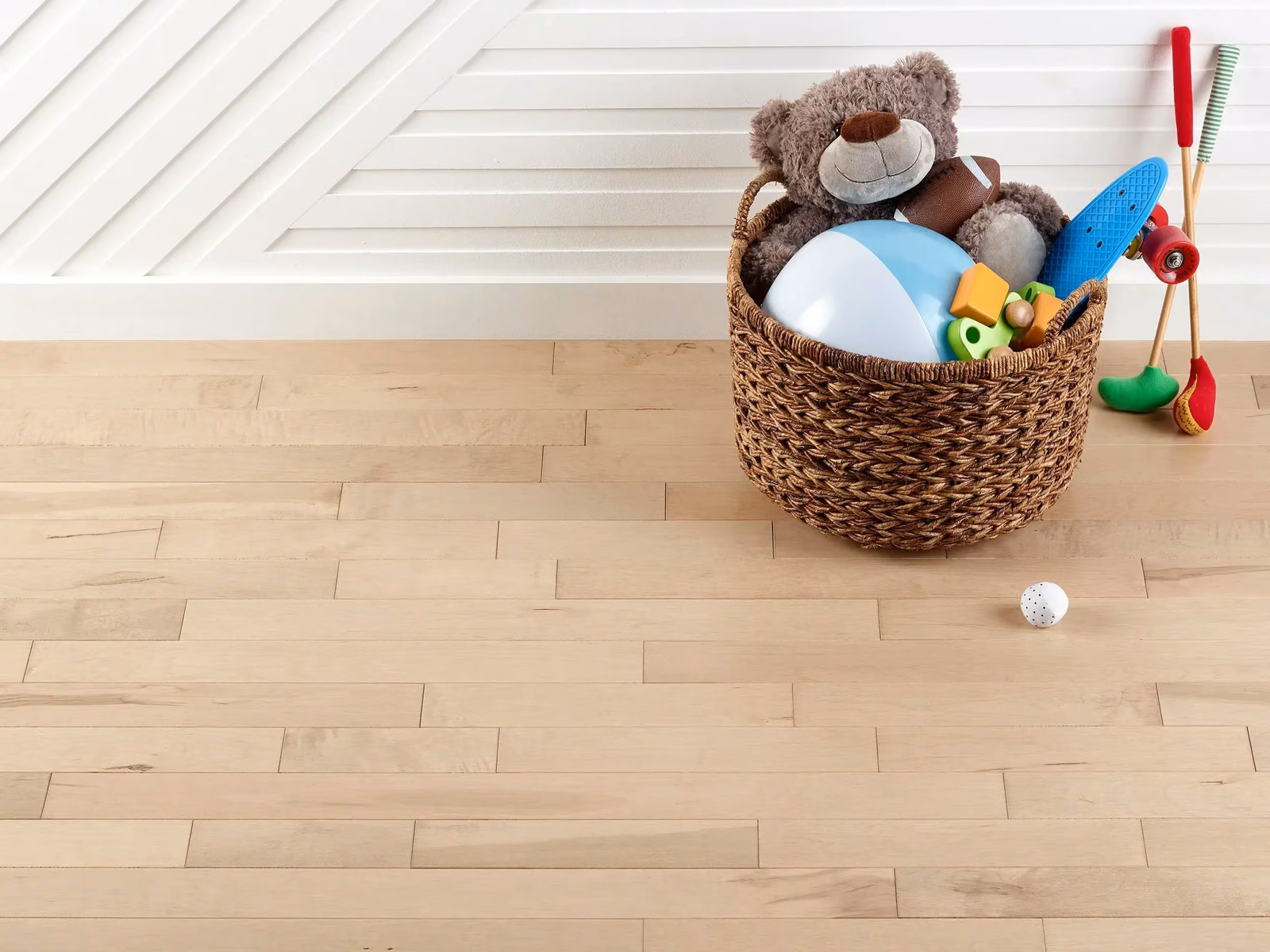 Hardwood flooring materials