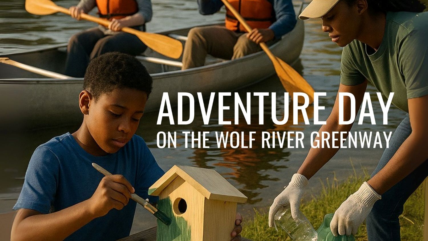 Adventure Day on The Wolf River Greenway