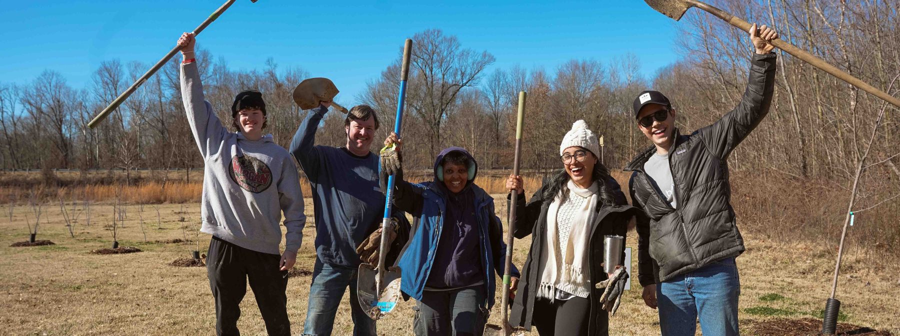 21st Annual Tree Planting with Wolf River Conservancy