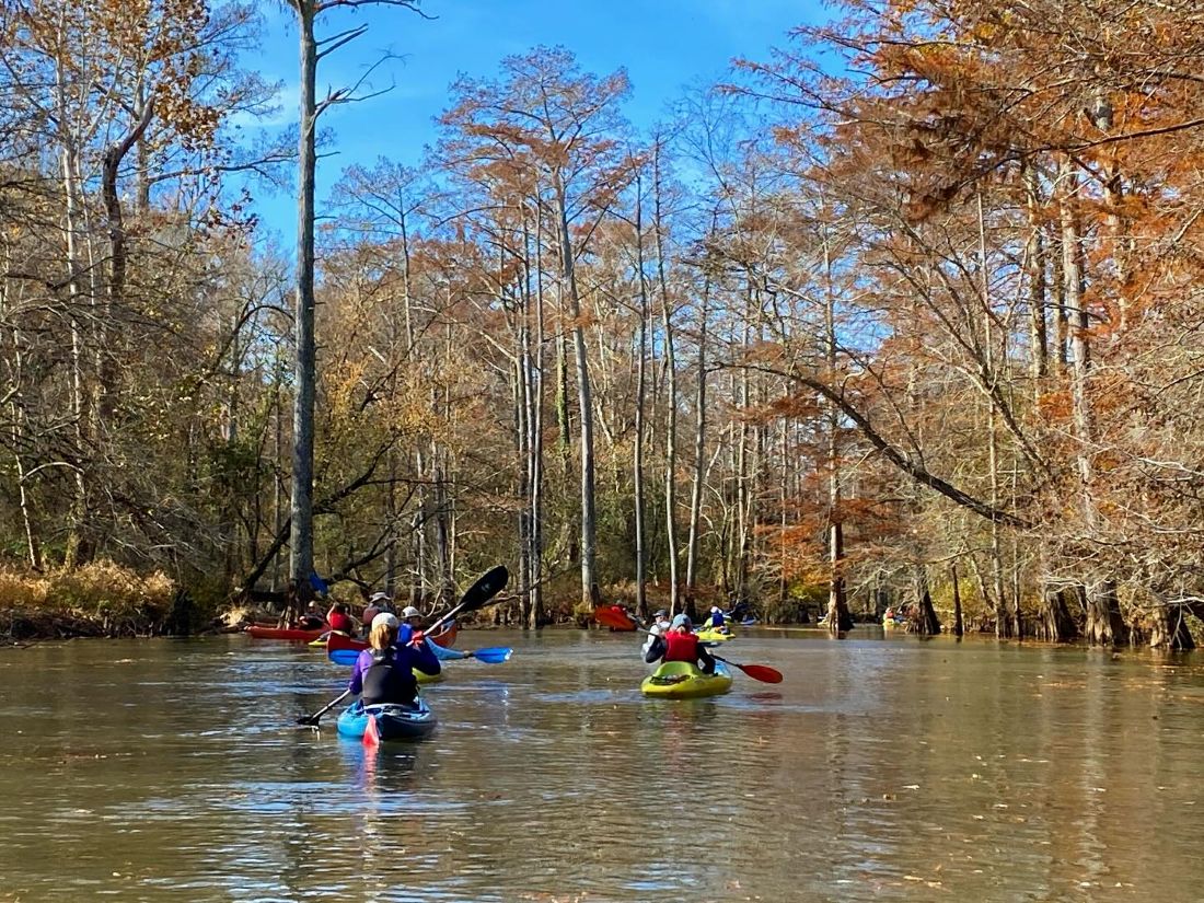 Paddling Into Winter: Board Paddle and River Improvements