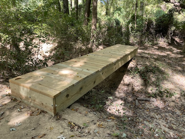 Eagle Scout Builds New Bridge at Kennedy Park