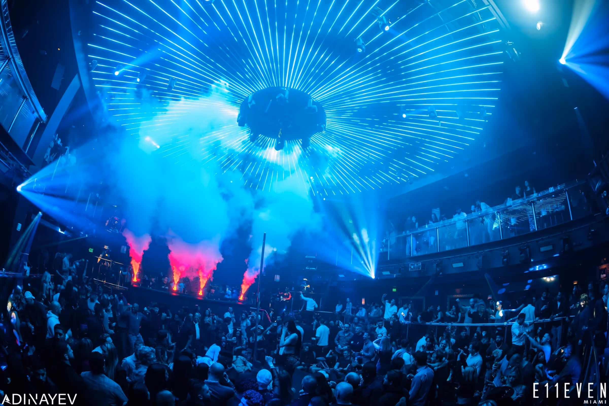 E11EVEN Miami center stage