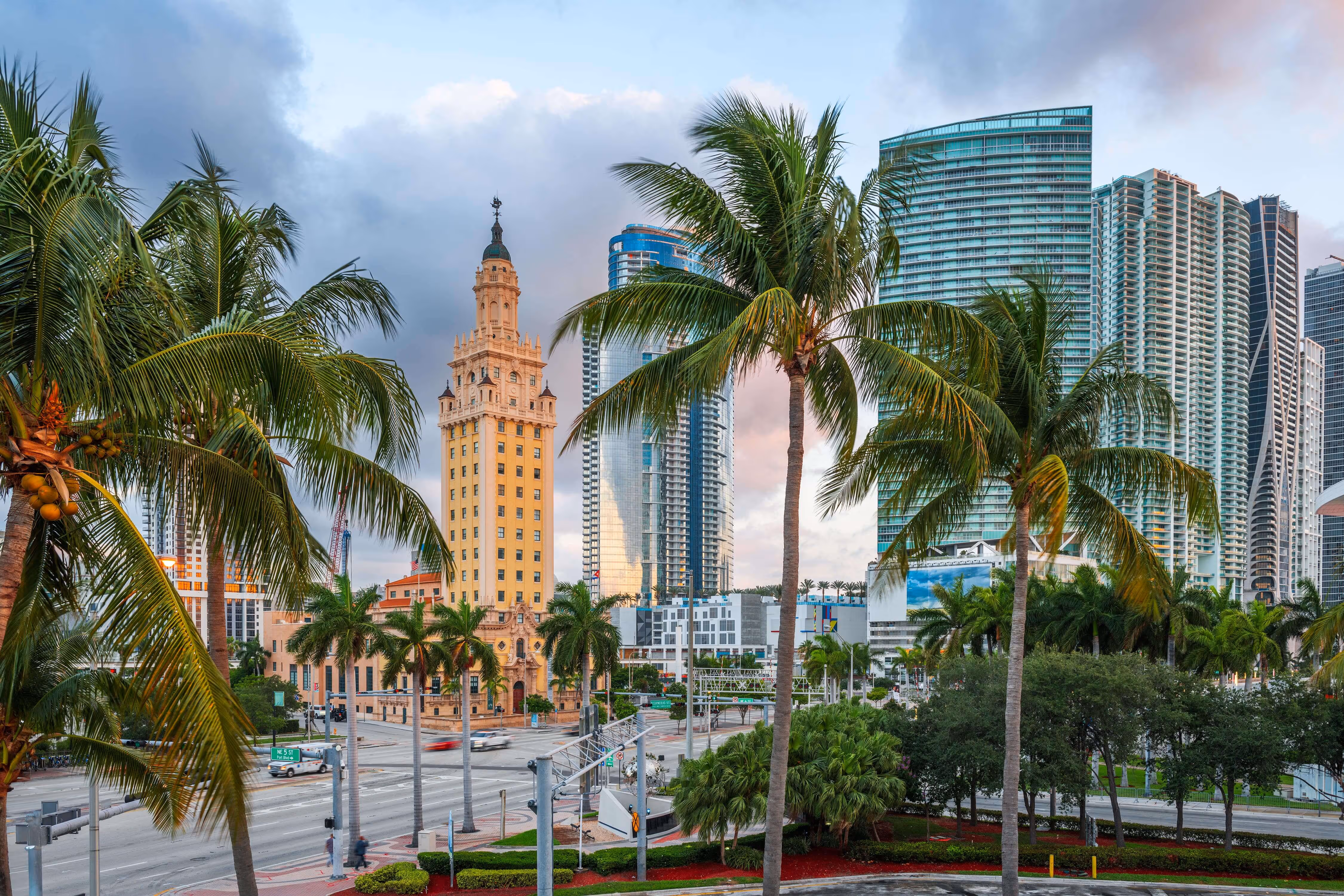 Freedom tower in Miami