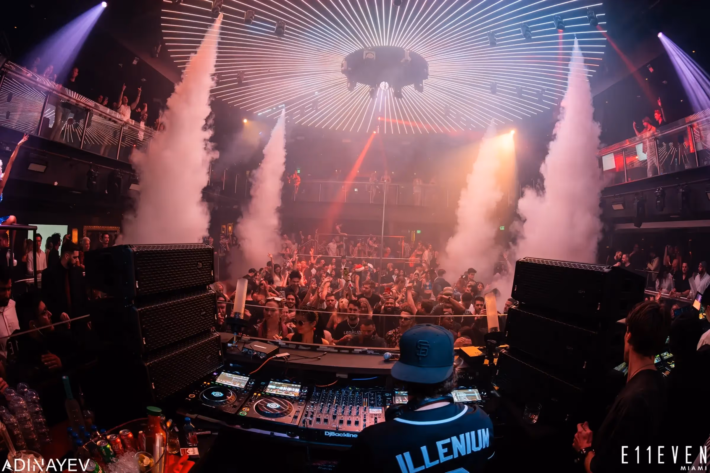 Spring break concert in Miami at E11EVEN