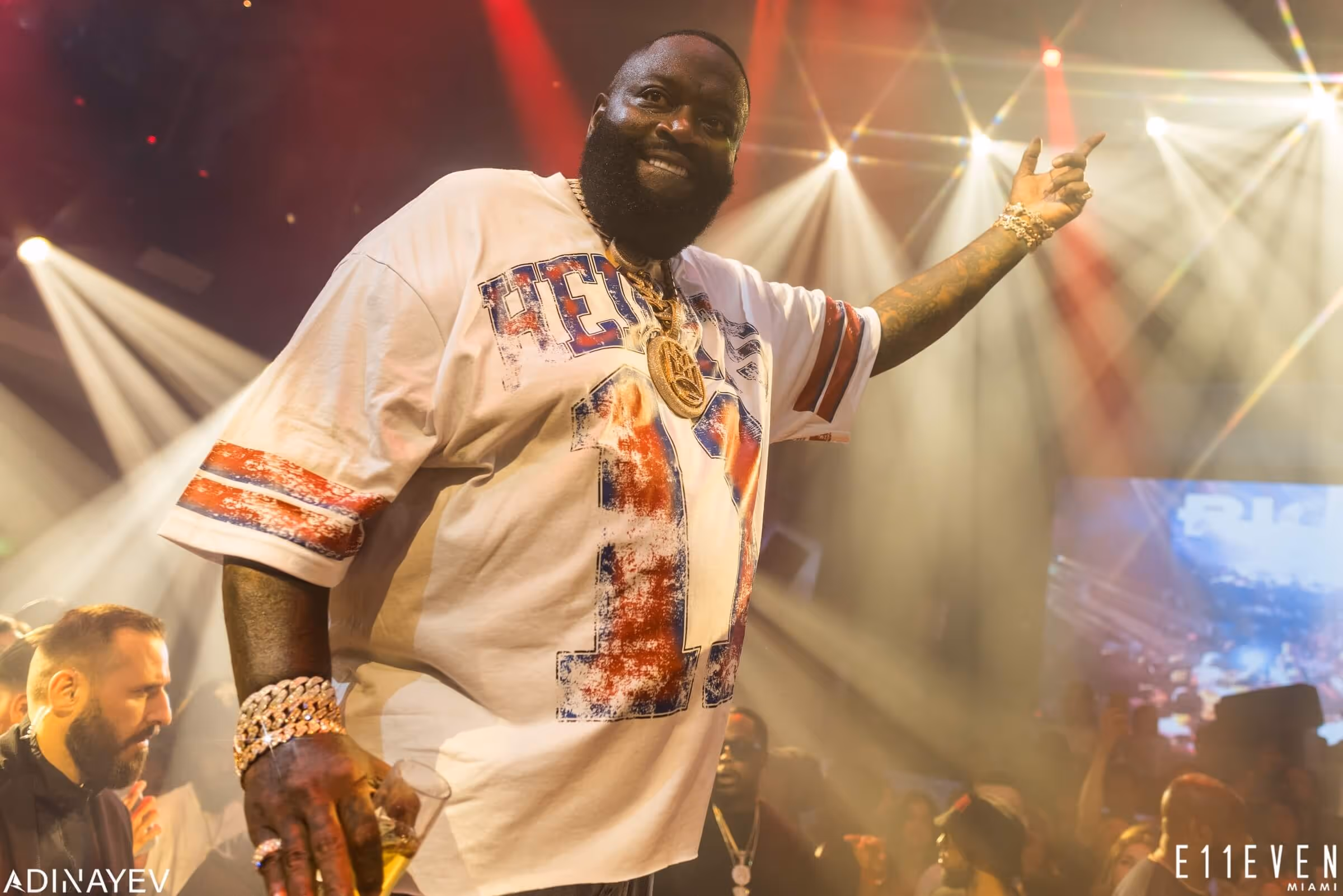 Rick Ross as UFC Fight Night afterparty