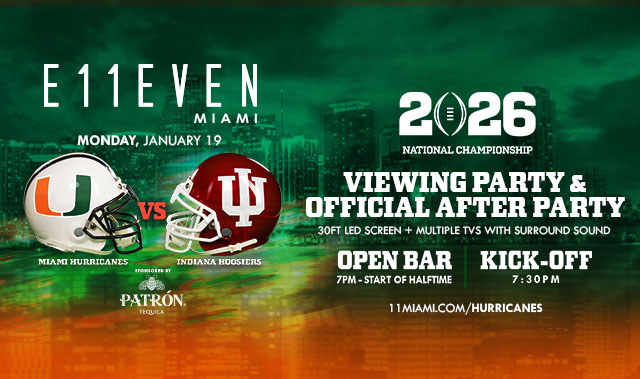 NATIONAL CHAMPIONSHIP VIEWING PARTY AT E11EVEN