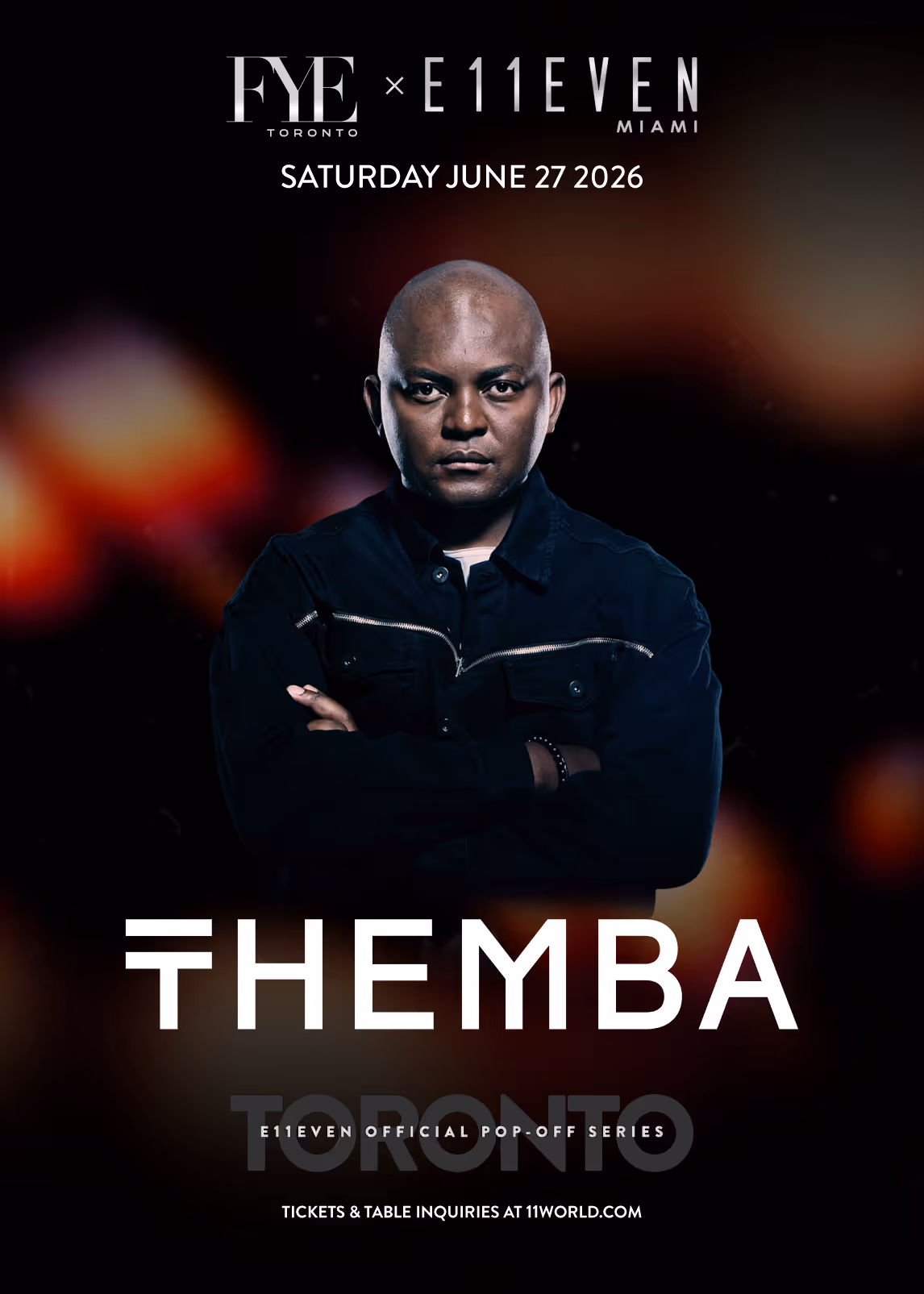 FYE ULTRACLUB PRESENTS: E11EVEN MIAMI FUTBOL26 POP-OFF SERIES: THEMBA at E11EVEN