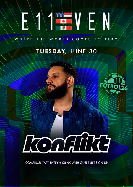 KONFLIKT at E11EVEN
