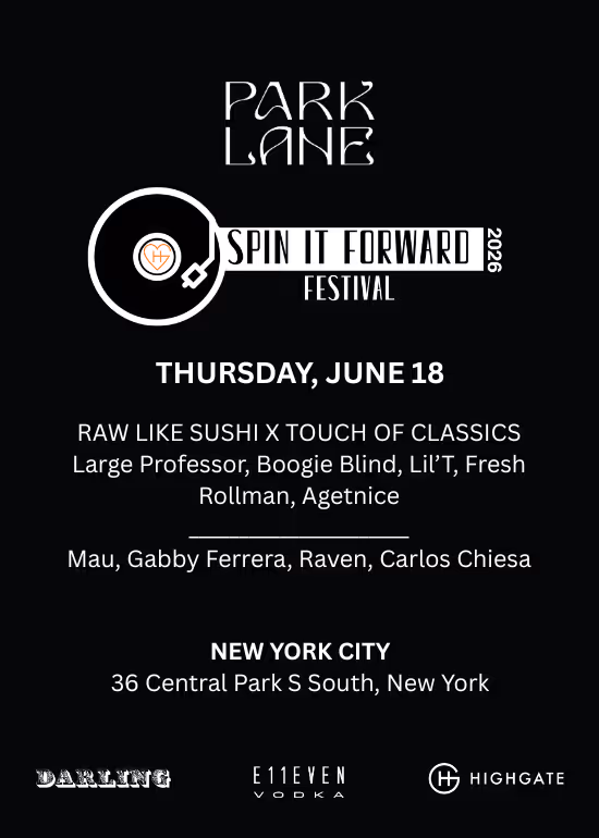 NEW YORK CITY: SPINT IT FORWARD at E11EVEN