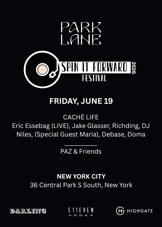 NEW YORK CITY: SPINT IT FORWARD at E11EVEN