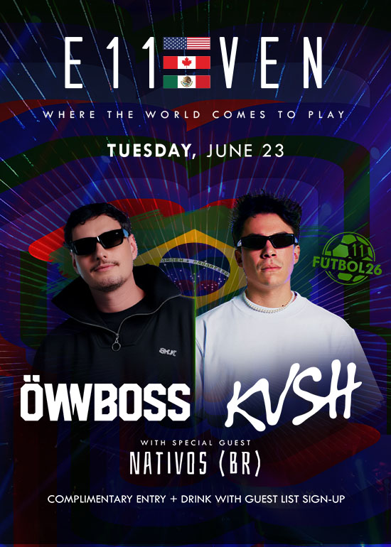 OWNBOSS + KVSH AT E11EVEN
