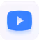 Youtube icon in blue - Zinda Agency