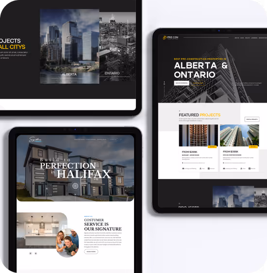 Real Estate Websites made in Webflow - Zinda Agency