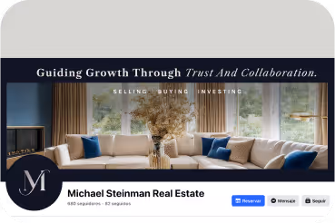 Social media banners for facebook in real estate - Zinda Agency