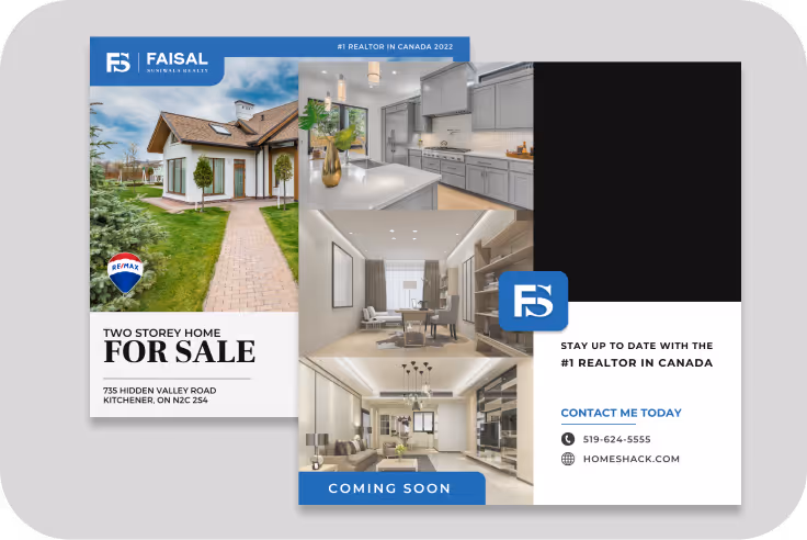 Canva Templates for realtors - Zinda Agency