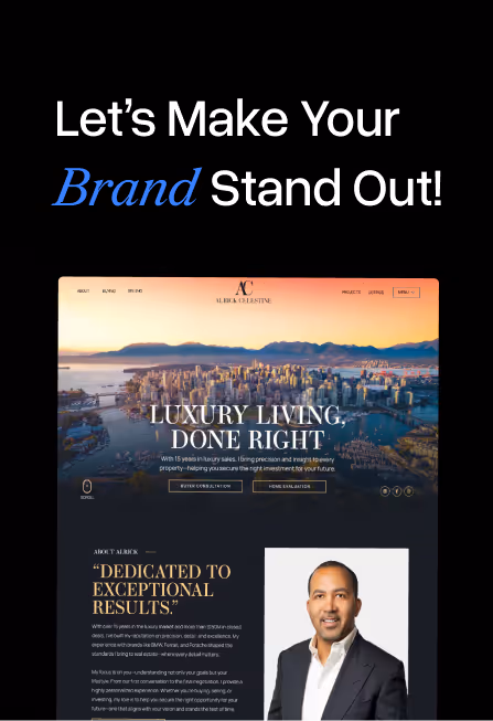 Real Estate website designs | Zinda Agency