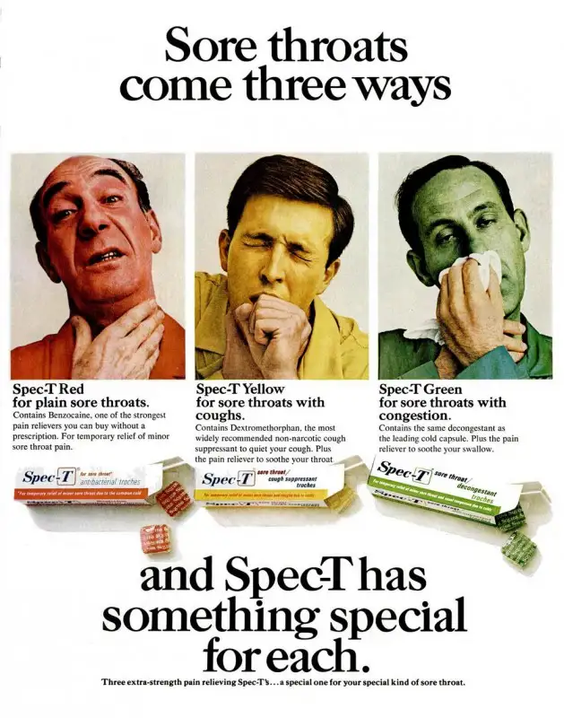 thumbnail of 1968 print ad for Spec T