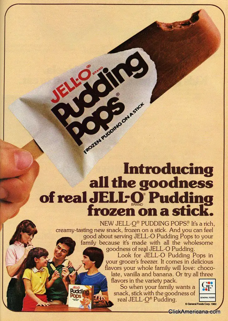 thumbnail of 1982 print ad for Jello