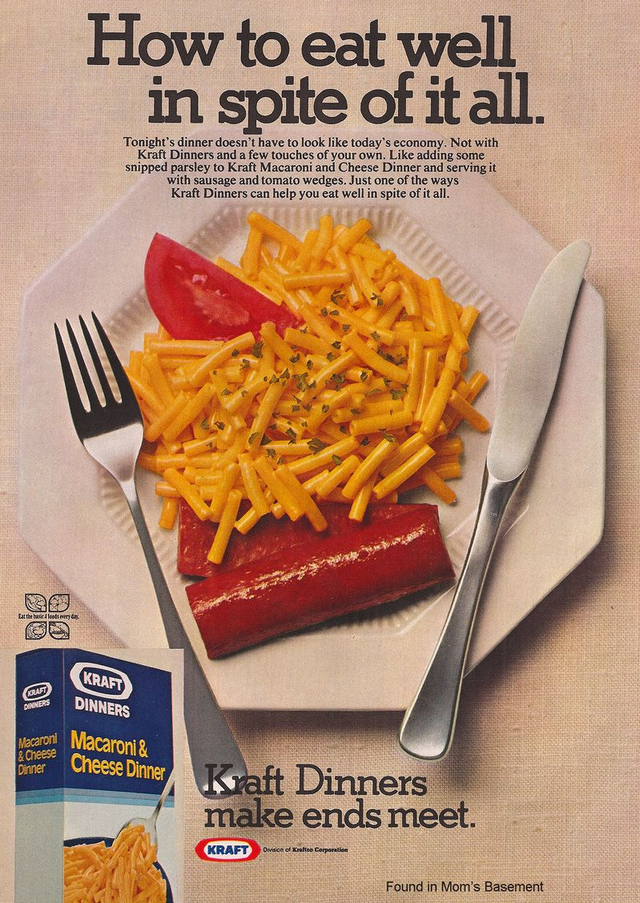 thumbnail of 1975 print ad for Kraft