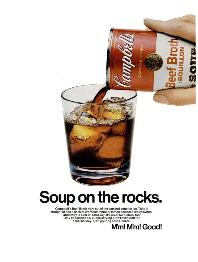 thumbnail of 1972 print ad for Campbell's