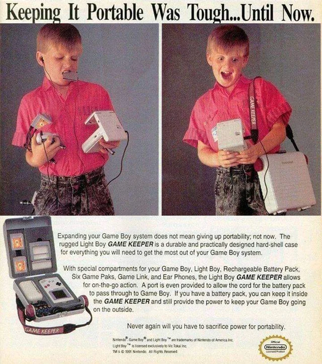thumbnail of 1991 print ad for Nintendo