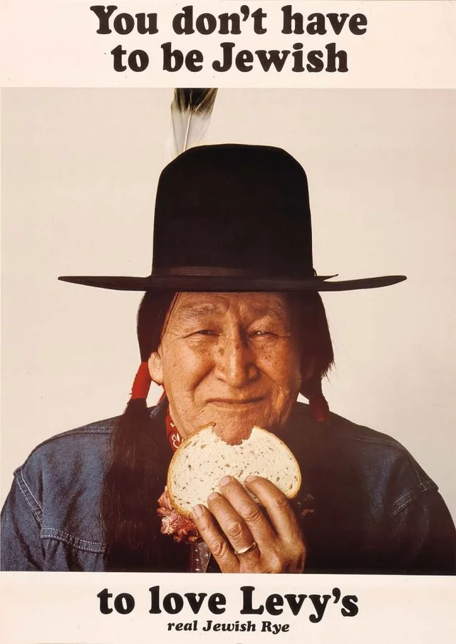 thumbnail of 1972 print ad for Levy's