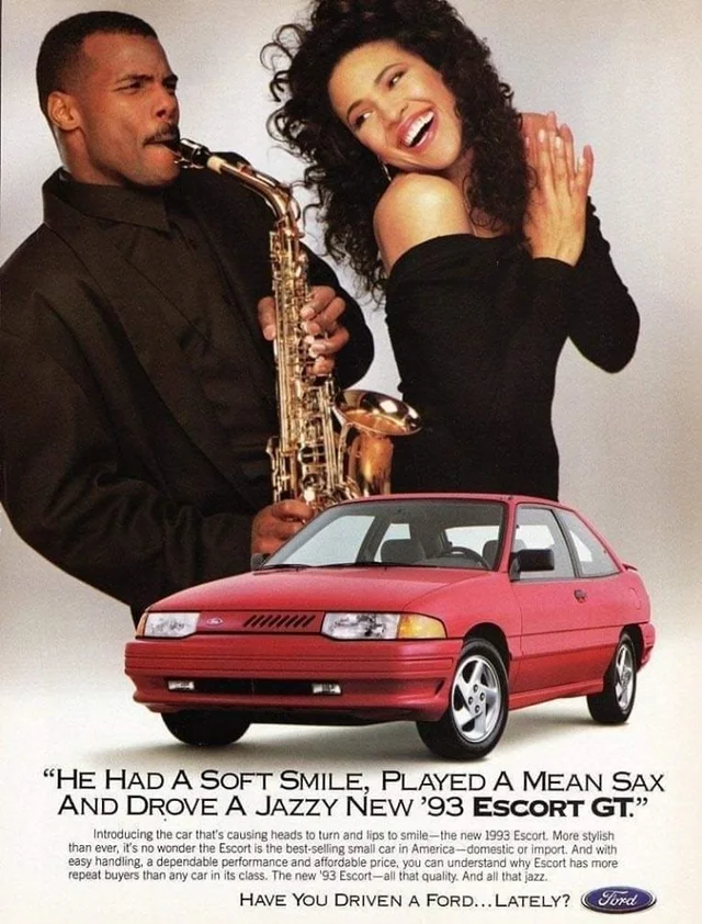 thumbnail of 1993 print ad for Ford