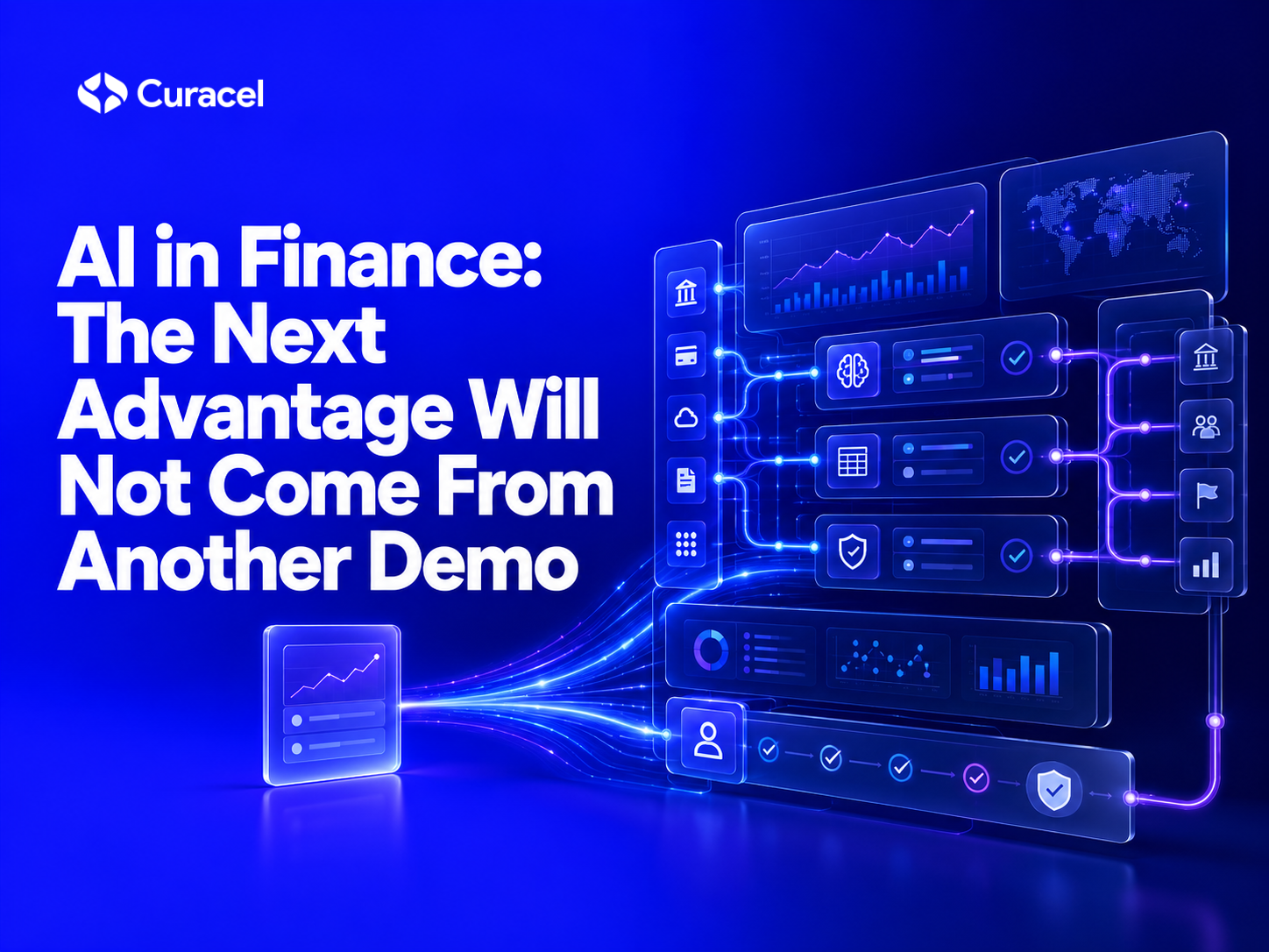 AI in finance operating layer beneath the demo: data, controls, workflow, risk, trust and decisions