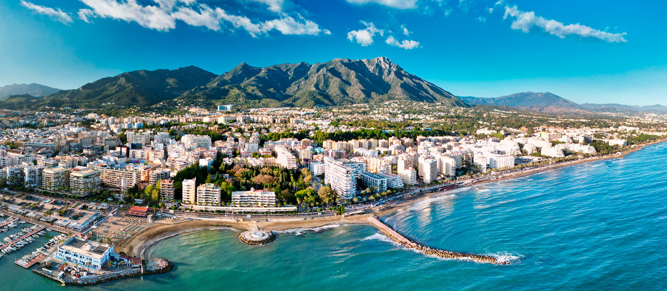 Marbella aerial view