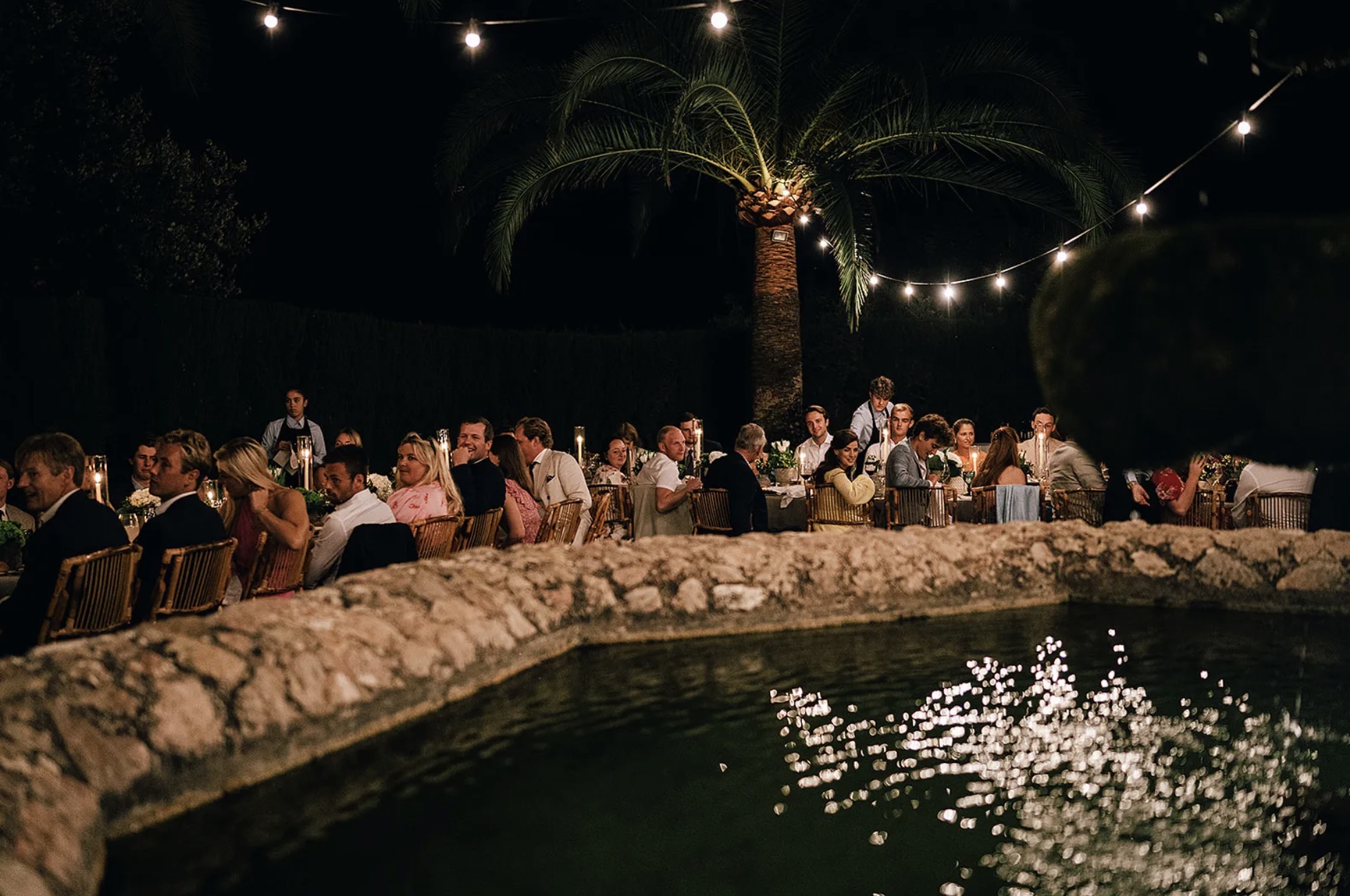 Mallorca finca party at a company offsite