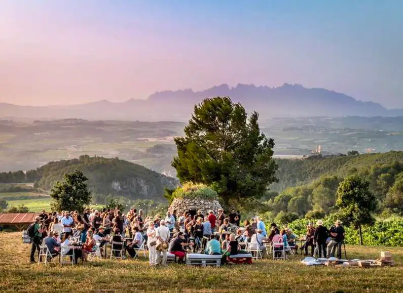 Team countryside dinner in Mallorca