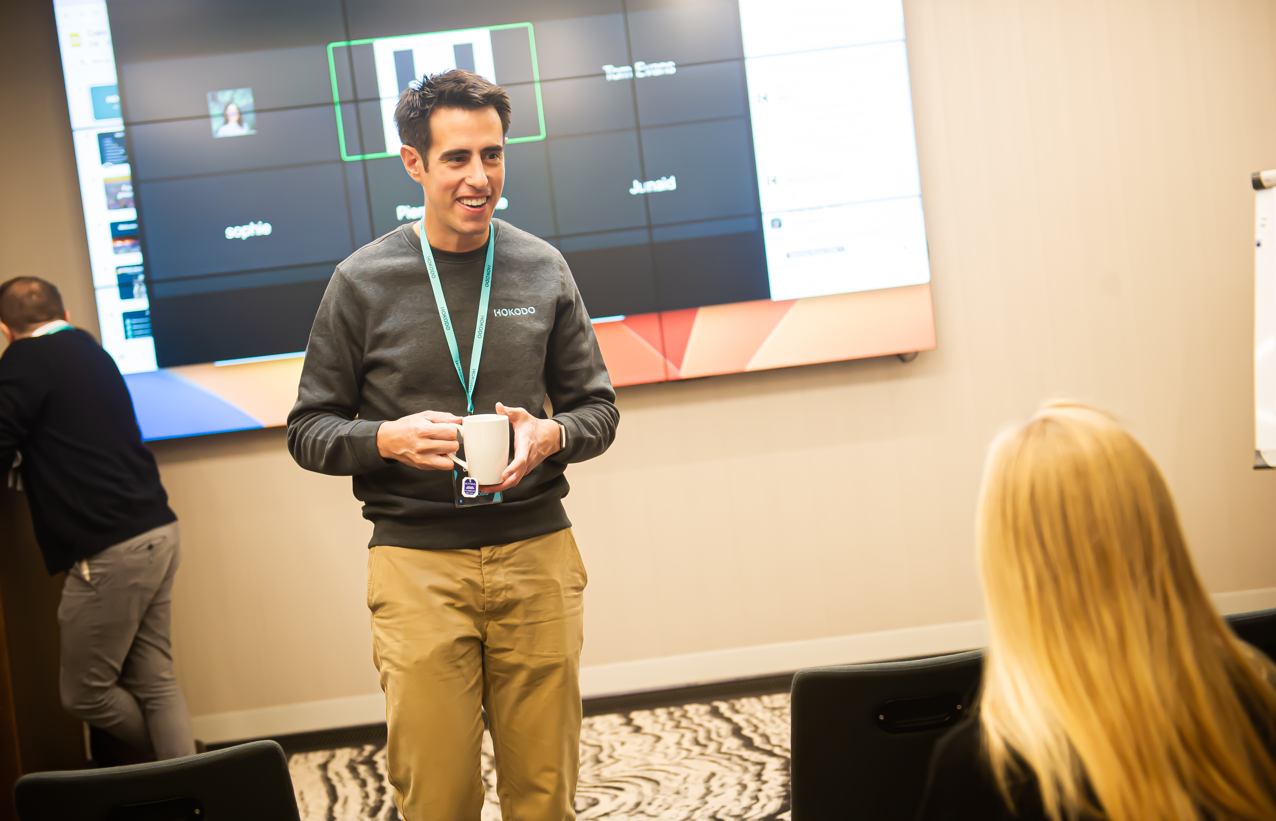 group strategic session at Vilnius corporate retreat