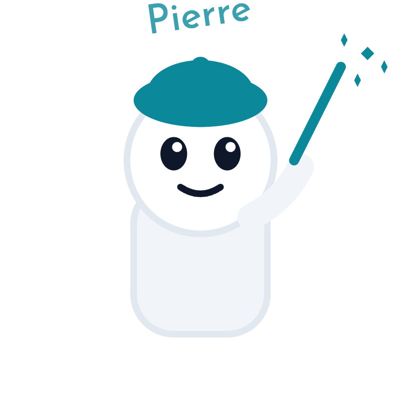 Pierre - Your Prompt Pal mascot