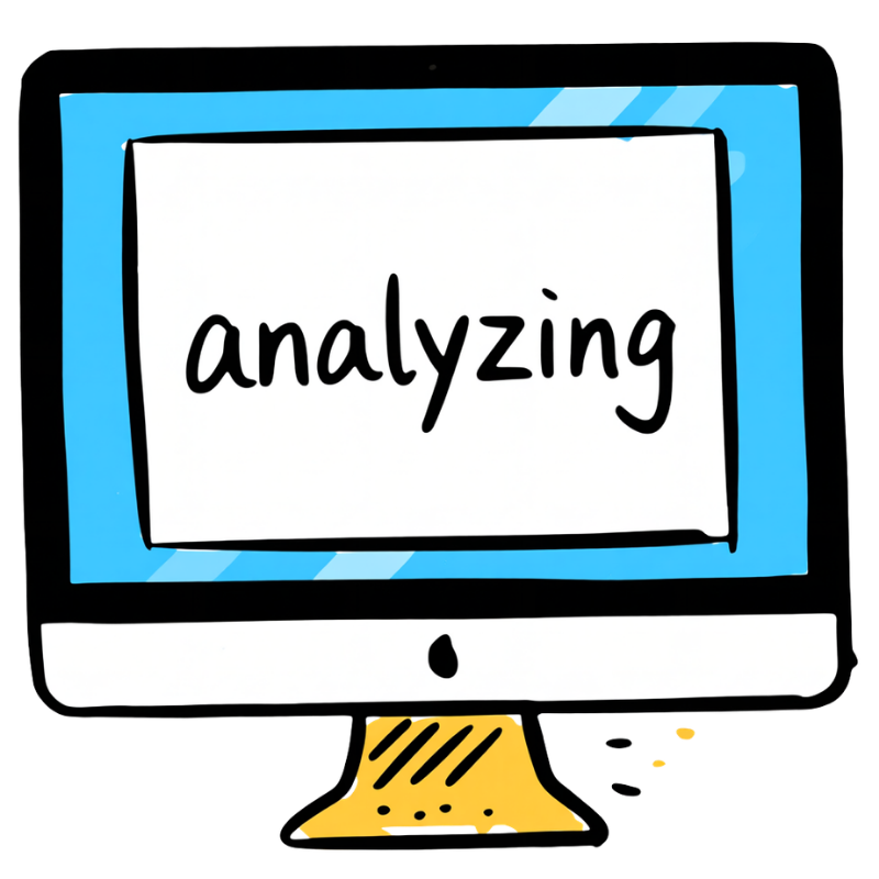 Analyze illustration