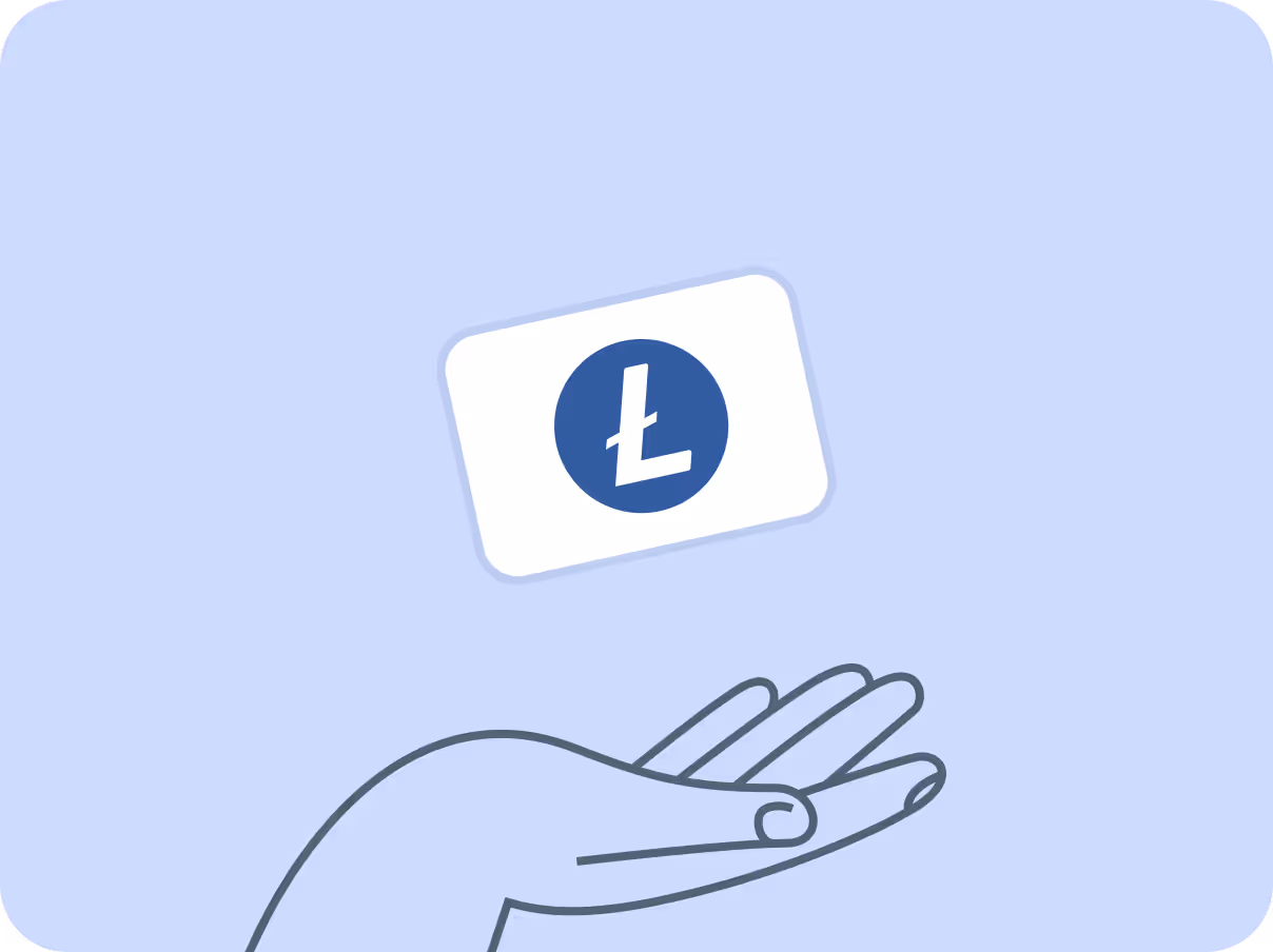 Illustration of a hand holding a credit card icon with surrounding floating cards displaying mastercard, visa, and amex logos, on a light blue background icon for buy proxy with credit card.