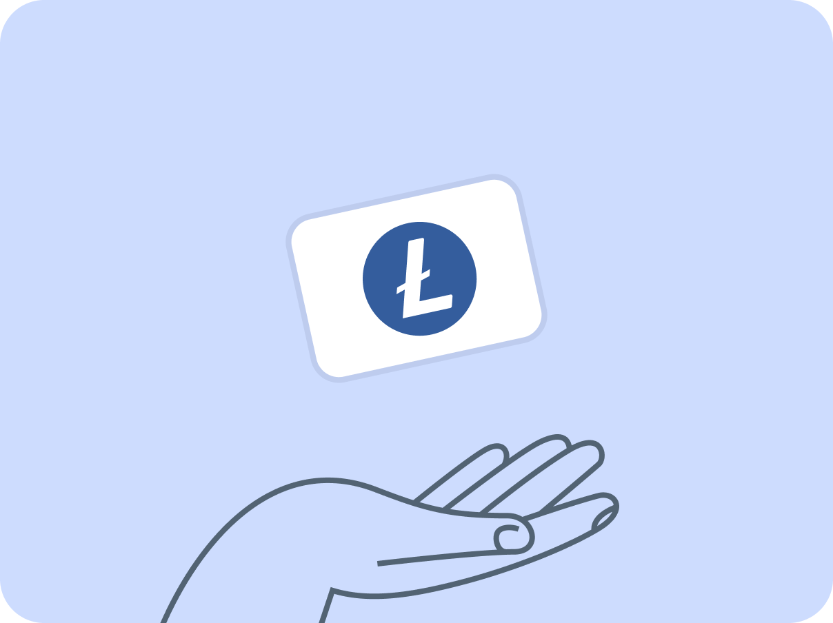 Illustration of a hand holding a credit card icon with surrounding floating cards displaying mastercard, visa, and amex logos, on a light blue background icon for buy proxy with credit card.