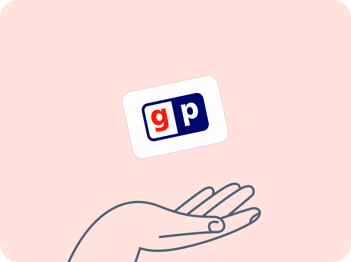 Illustration of a hand holding a credit card icon with surrounding floating cards displaying mastercard, visa, and amex logos, on a light blue background icon for buy proxy with credit card.