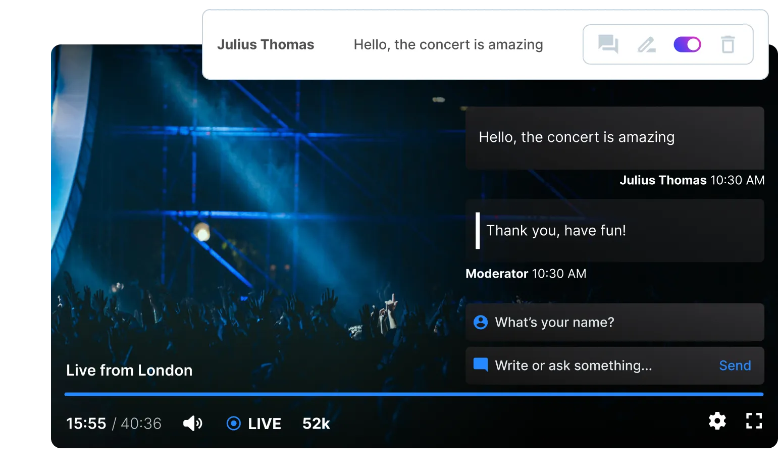 3Q EN Video Hosting and Streaming Platform HTML5 Video Player Live