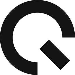 3Q Icon in Schwarz