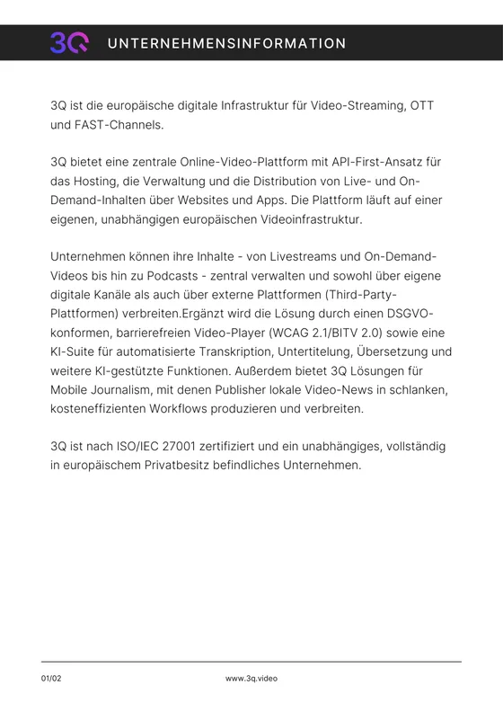 Vorschau 3Q Informationstext kurz