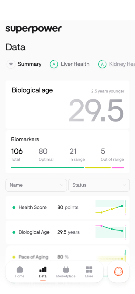 Onboarding screen