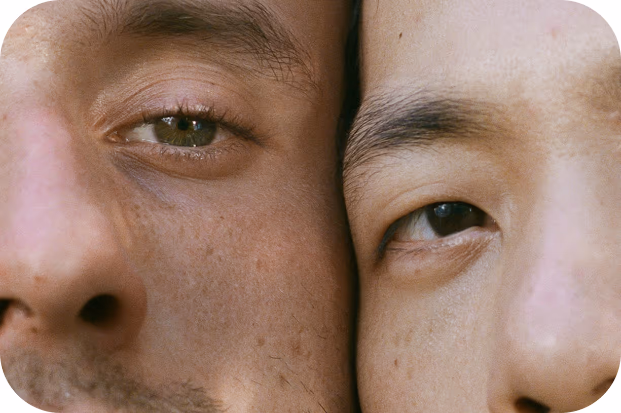 Close-up faces