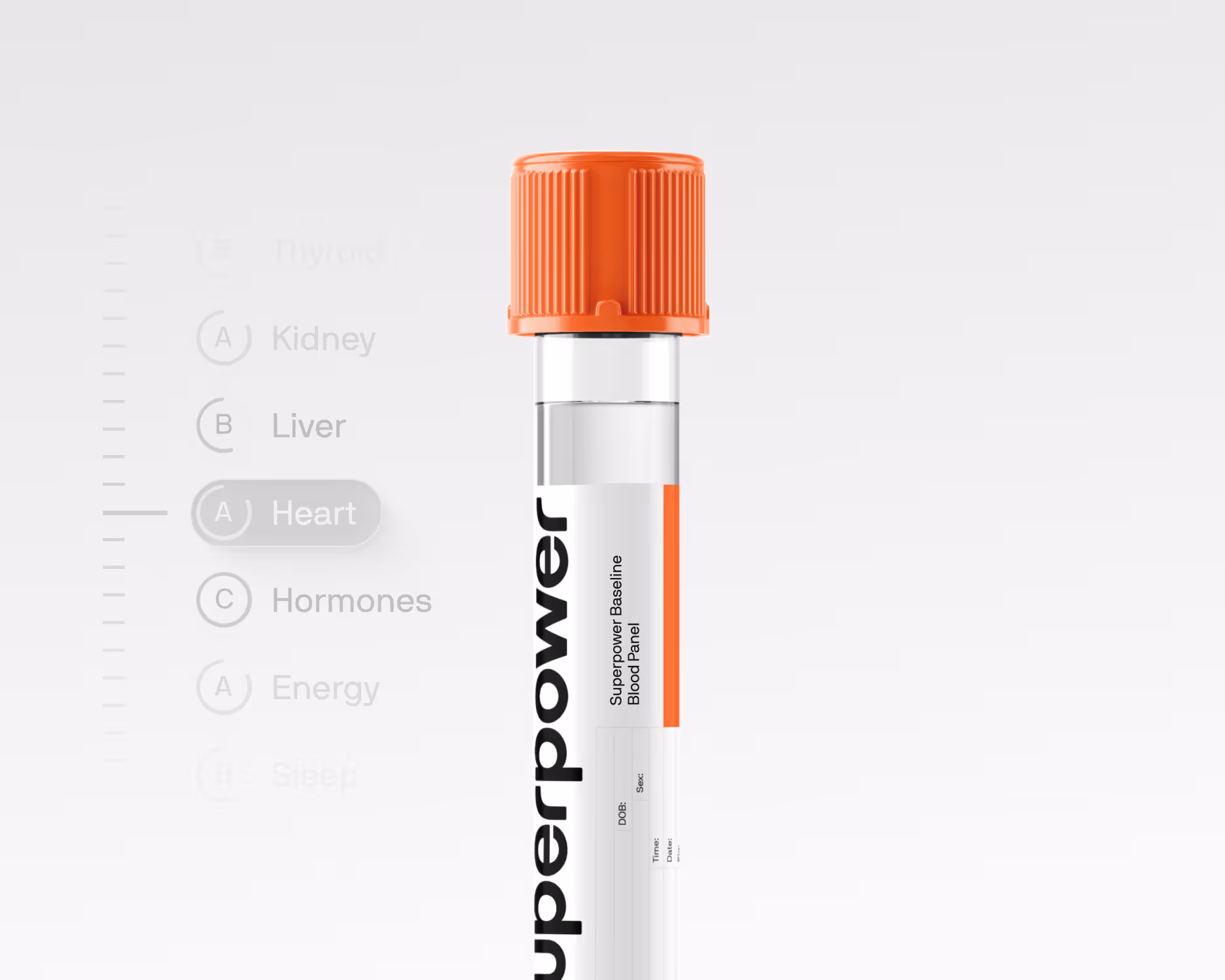 Superpower blood panel biomarker categories