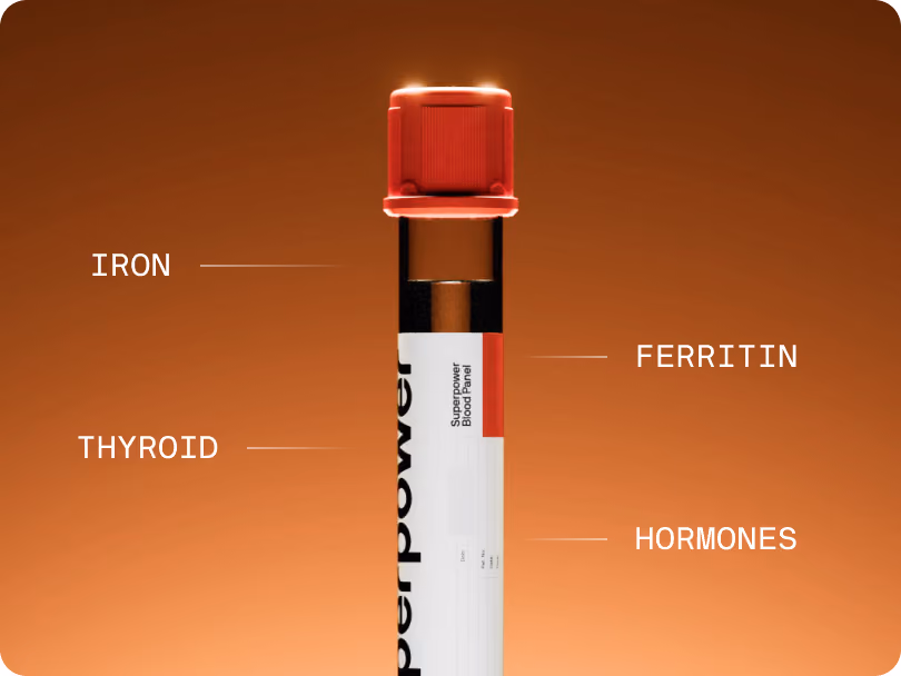 Superpower blood panel test tube