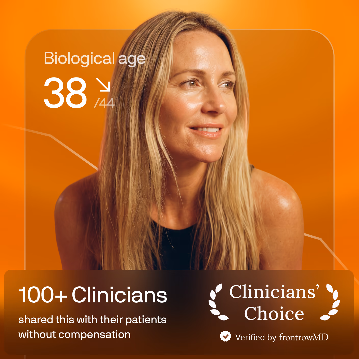Biological age results in the Superpower app