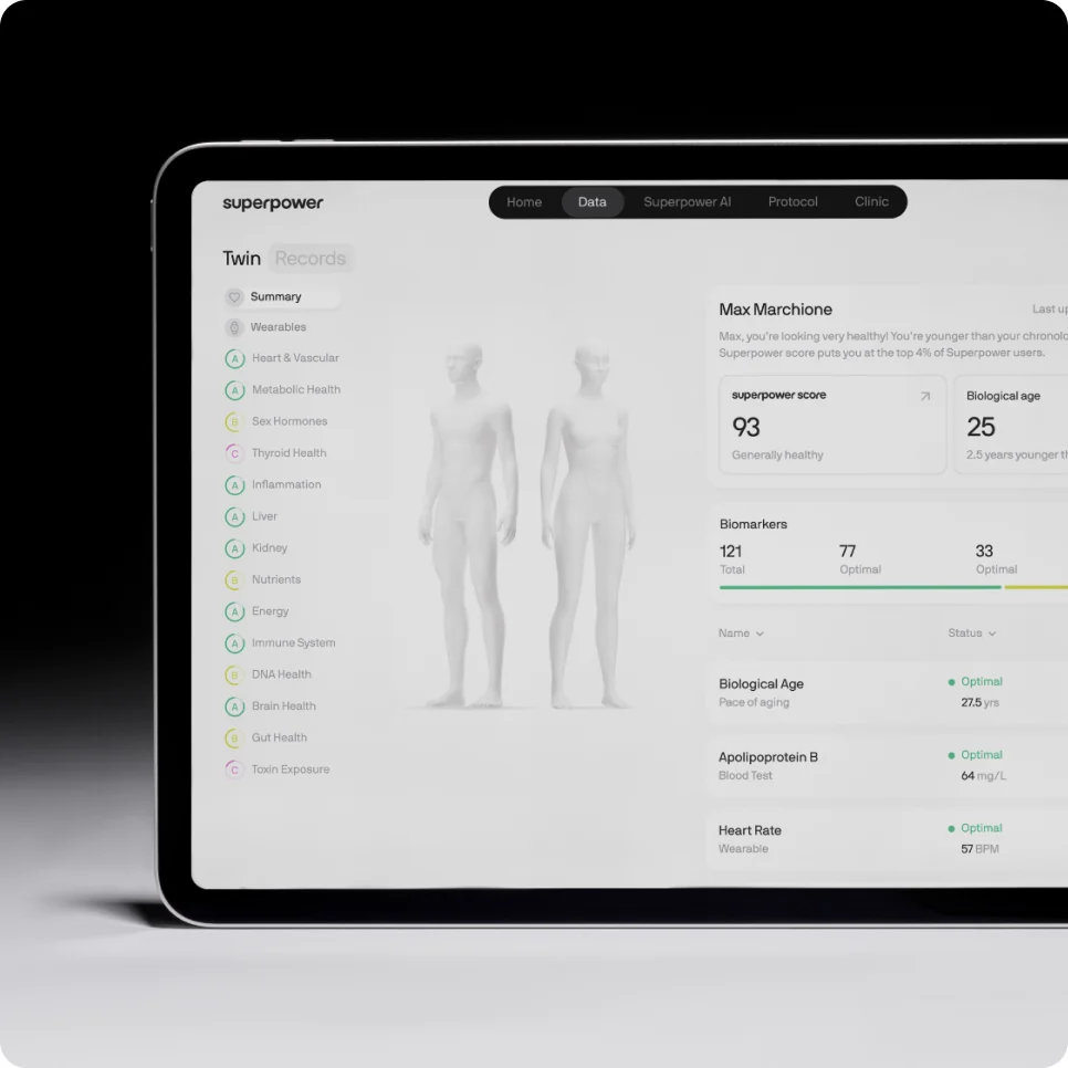 Superpower results dashboard