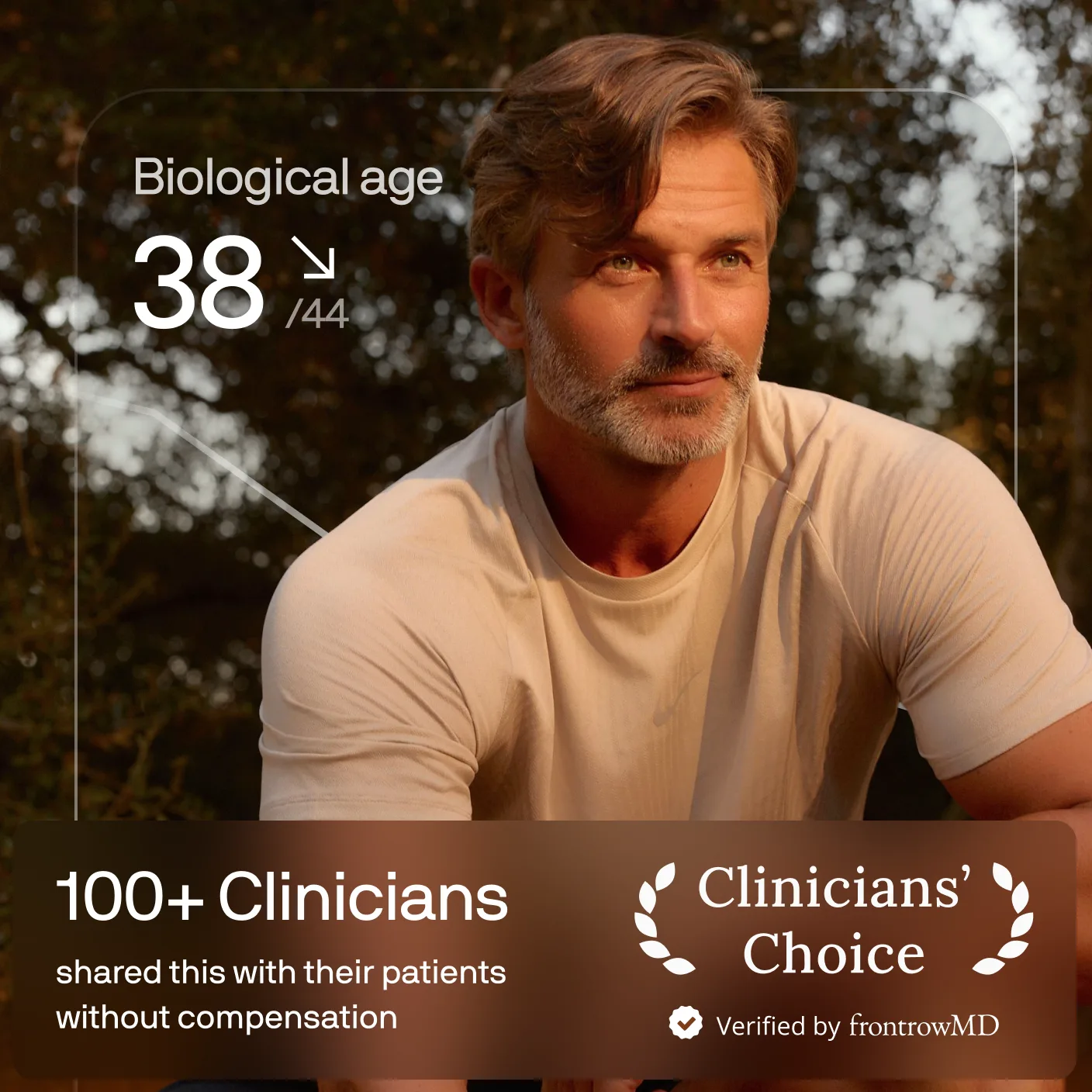 Biological age results in the Superpower app