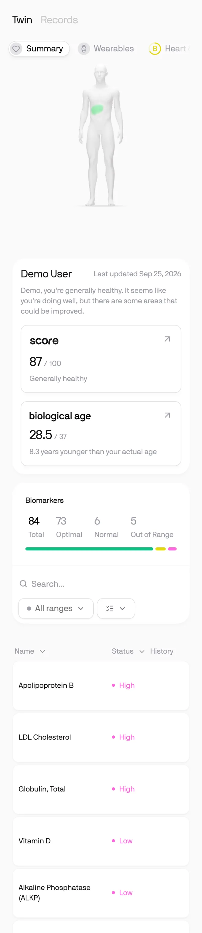 Superpower app screen